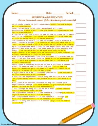 Repetition vs Replication-3