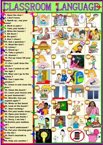 Classroom language