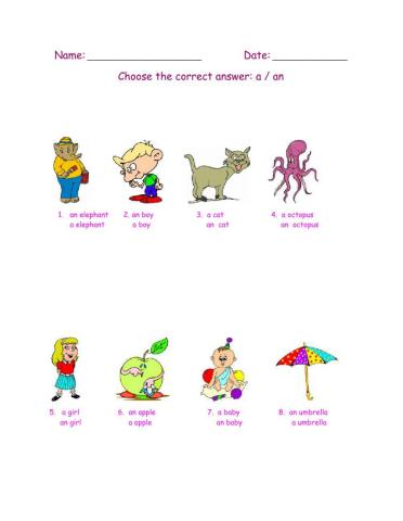 Indefinite Article-1