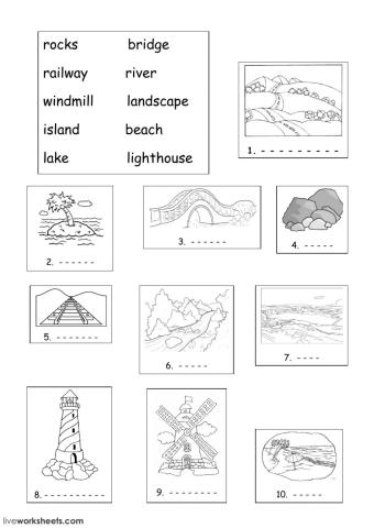 land features