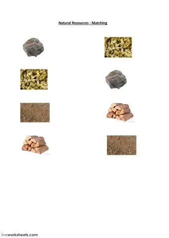 Natural resources - matching