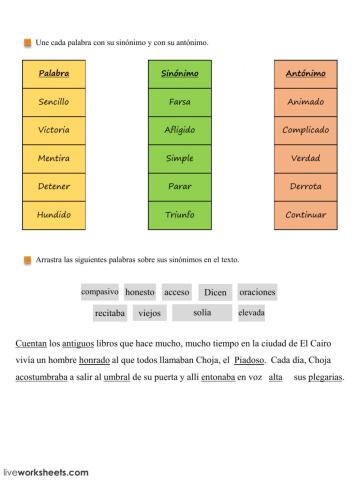 Repaso contenidos lengua