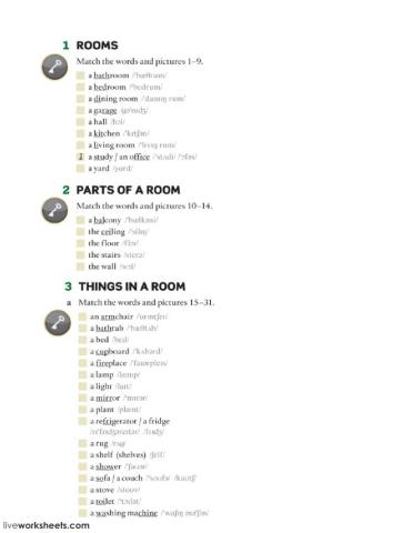 PARTS OF THE HOUSE 2