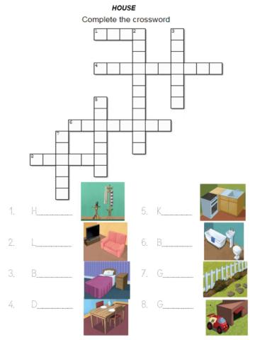 House. Crossword