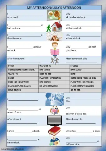 My afternoon-lilly's afternoon