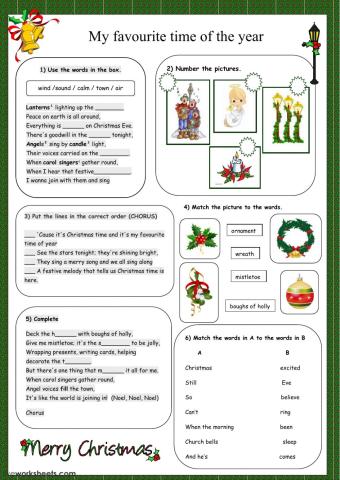 My favourite time of the year