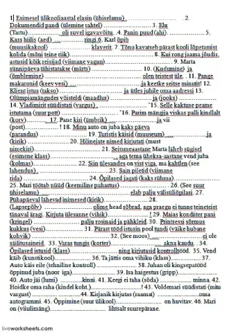 Kas sisse- või seesütlev