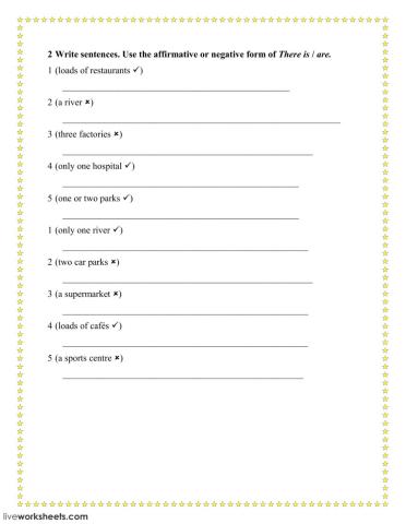 There is or there are