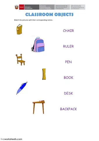 CLASSROOM OBJECTS