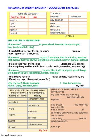 Personality-friendship part1
