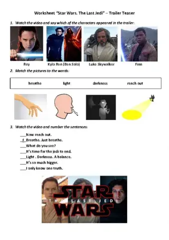 Star wars trailer listening