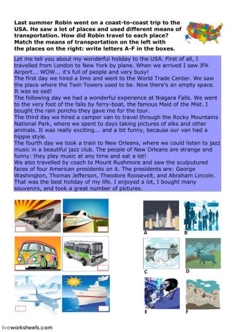 A coast-to-coast holiday