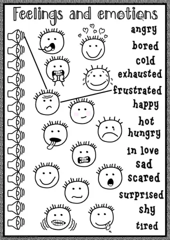 Feelings and emotions - listening