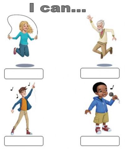 I can... Multiple choice