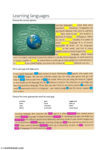 learning languages