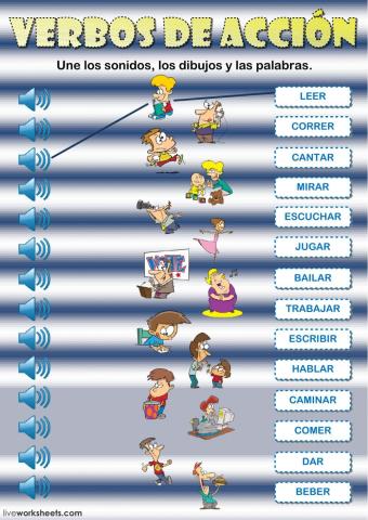 Verbos de acción