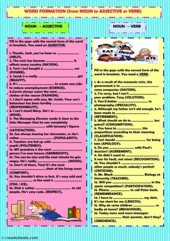 Word formation 1