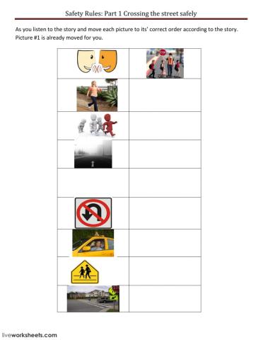 Safety Rules: Crossing the Street Safely