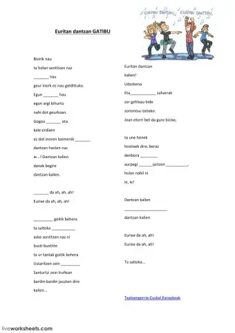 Euritan dantzan-Gatibu