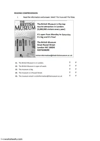 Reading Comprehension