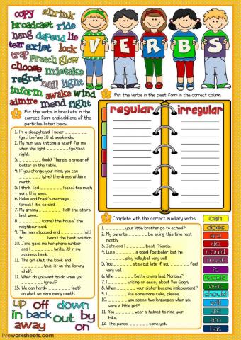Parts of speech - verbs 2