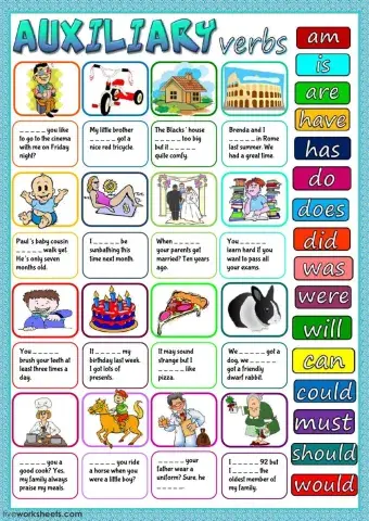 Auxiliary verbs