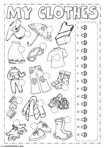 The clothes - Listening