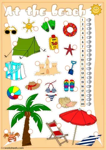 At the beach - listening