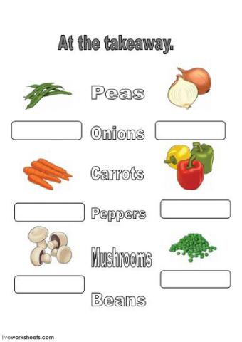 At the takeaway. 4x1