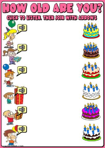 How old are you? - listening