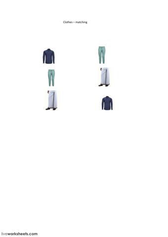 Clothes - matching