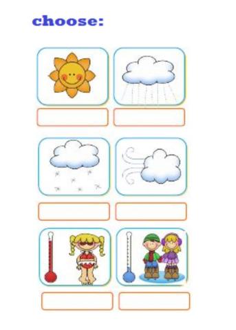 What´s the weather like?