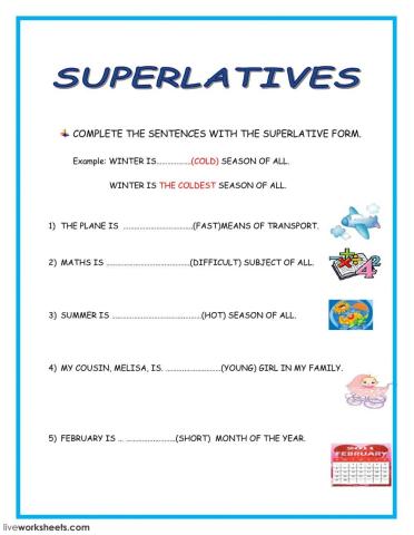 Superlatives
