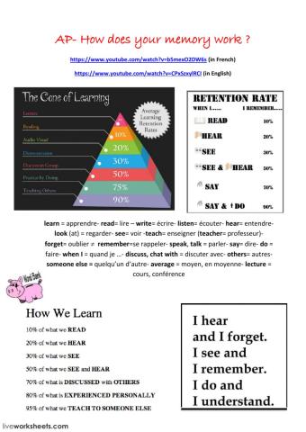 How does your memory work ?