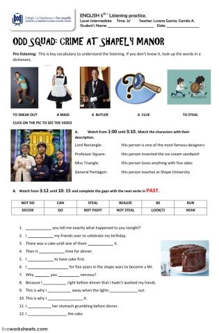 Crime - Odd Squad serie - 1st part