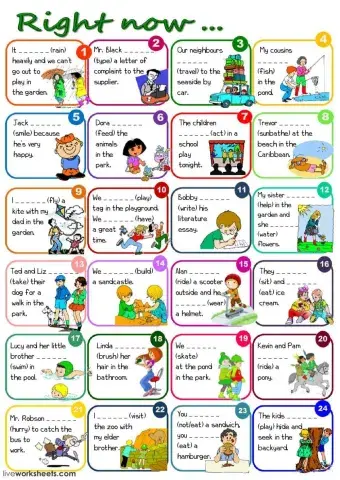 Right now... - Preset Continuous