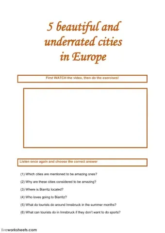 5 beautiful and underrated cities in Europe