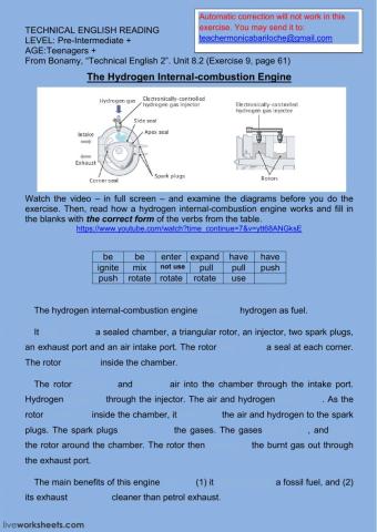 Hydrogen internal-combustion engine