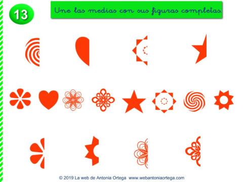 Une las medias con las enteras.