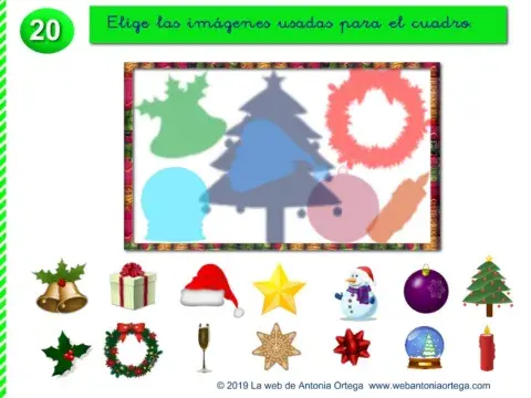 Selecciona imágenes usadas para composición.