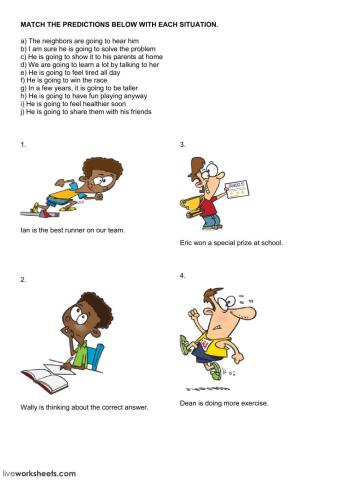 Going to predictions