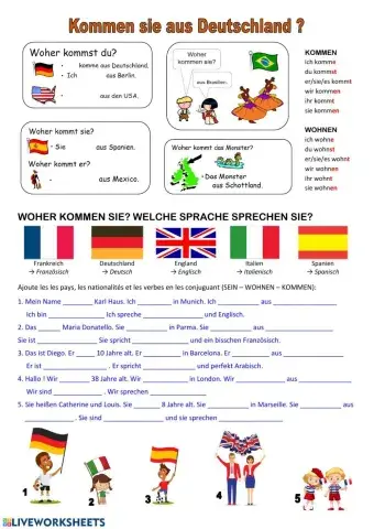 Sich vorstellen A1 - A2