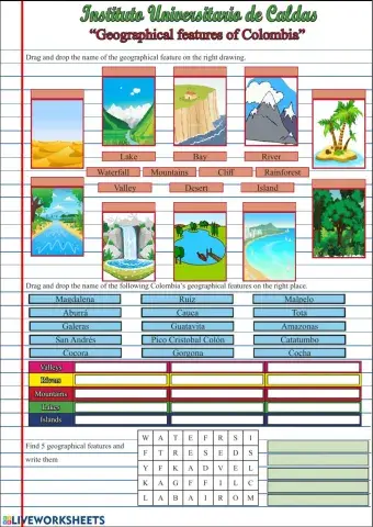 Geographical features (Colombia)