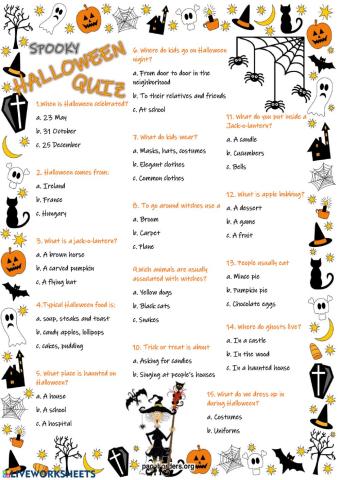 Halloween Quiz