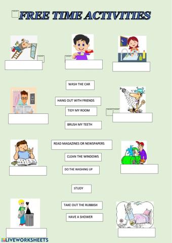 Free time activities