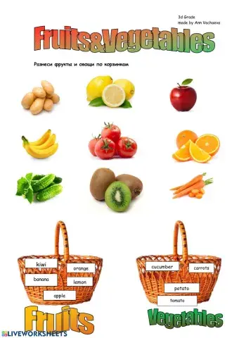 Fruits & Vegetables