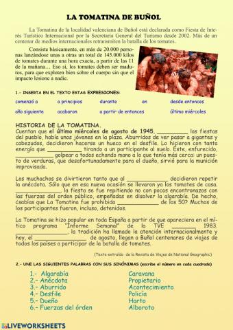 Expresiones de tiempo