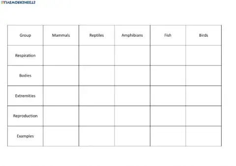 Vertebrate Kingdom, classification