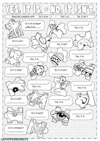 Is it a-an... Yes, it is - No, it isn't