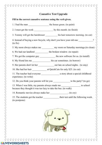 upgrade causative M6